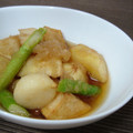 YUZUMAMAN's cooksnap of when they made 揚げじゃが＆揚げにんにく♡みぞれ煮.