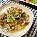 うに１１８'s cooksnap of when they made 和風ボンゴレパスタ.