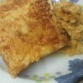 kimimaruo's cooksnap of when they made ＊カレー風味の食事フレンチトースト＊.