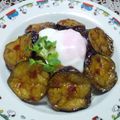 うまうま・らぶ's cooksnap of when they made ＊茄子のピリ辛照焼き丼＊.