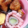 ３びきの子ぶたのまま's cooksnap of when they made お弁当に♪ちーちく大葉ハム巻き～.