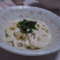 クレちゃん's cooksnap of when they made ママレシピ❤れんこんと明太子のサラダ.