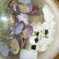 saki1010's cooksnap of when they made 松茸味✿簡単❀ヘルシー✿浅蜊＆豆腐１人鍋.