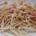 ＰＡＳＳ's cooksnap of when they made 簡単★ベーコンもやしの玉子炒め.