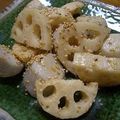 てーぶるすぷーん's cooksnap of when they made フライド　れんこん&さといも.