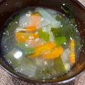 run※'s cooksnap of when they made 塩麹でシンプル美味しいスープ.