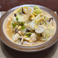 yzi670's cooksnap of when they made 長ネギ青い部分消費！白菜と玉ねぎの卵炒め.