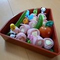 ㌧㌧ナデナデ's cooksnap of when they made お弁当に.✿～ハムでお花～✿..