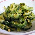 タヨン's cooksnap of when they made ゴーヤのマヨ唐揚げ.