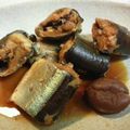 shizukuman's cooksnap of when they made 圧力鍋で☆さんまの梅干煮.