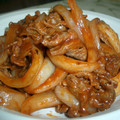 ぺんぐぃん's cooksnap of when they made 牛肉とタマネギのうまうまケチャップ炒め.