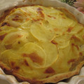 miyuki12's cooksnap of when they made 春巻きの皮でじゃが芋と鳥ハムのキッシュ.