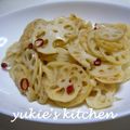 yukiはぴ's cooksnap of when they made 蓮根の中華風塩きんぴら☆.