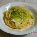 nasubeam's cooksnap of when they made 超簡単ッ！！キャベツのパスタ.