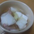 あみ風ママ's cooksnap of when they made 白菜とはんぺんのスープ.