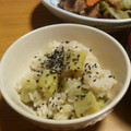 ちうちうM's cooksnap of when they made 簡単★ほくほく★さつまいもごはん.