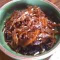 僕のとら猫's cooksnap of when they made ごはんのおとも☆生姜佃煮☆.