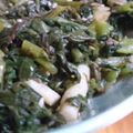 ユーロン's cooksnap of when they made 蕪の葉（大根の葉）の常備菜.