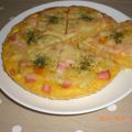 creamcrepe's cooksnap of when they made とろ～りチーズのホク②さつまいもキッシュ.