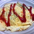 うかたぬ's cooksnap of when they made やみつき!ガーリックなオムライス!!.