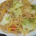 甘えん坊mämä's cooksnap of when they made パスタで醤油焼きそば.