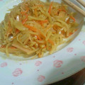 ゆきにｬん☆'s cooksnap of when they made 簡単！人参とジャガイモのきんぴらカレー風味♪.