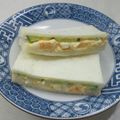 あっこ姉's cooksnap of when they made 卵のサンドイッチ★きゅうりと竹輪も.