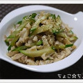 ちょこ☆ちょこ's cooksnap of when they made ✿鶏皮ときゅうりの酢の物✿.