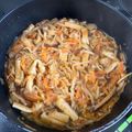 dopicochan's cooksnap of when they made 油揚げ・干し椎茸入り♡切り干し大根の煮物.