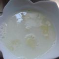 Ａyu's cooksnap of when they made スキムミルク寒天.