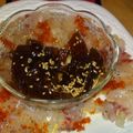 akkunpapa's cooksnap of when they made さっぱり!! 鯛のカルパッチョサラダ.