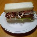 てんしのつばさ's cooksnap of when they made 鶏肉の照り焼きサンドイッチ.