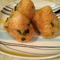 ERIANCA's cooksnap of when they made 【変わりおにぎり　その２】ネギと天かす.