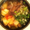 ERIANCA's cooksnap of when they made そば派のあなたも！牛肉とキムチのうどん☆.