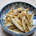 やまうさ's cooksnap of when they made フライドごぼう・・から揚げ粉で！.