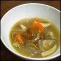 麻's cooksnap of when they made きのこバター ♪ 味噌汁 ♪.