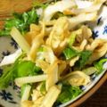 にけ☆★'s cooksnap of when they made 切り干し大根と水菜のピリ辛サラダ.