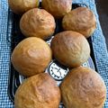 ルぴあ's cooksnap of when they made 全粒粉入り塩麹バンズ.