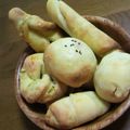 しほめろ♩'s cooksnap of when they made 手ごねでふんわり☆さつまいもクリームパン.