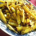 羽尼うに's cooksnap of when they made サツマイモと蓮根の甘辛バター炒め.