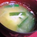 羽尼うに's cooksnap of when they made ニラとたまごの元気になれるお味噌汁♪.