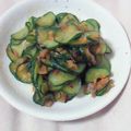 yuua122's cooksnap of when they made ザーサイと胡瓜の和え物.