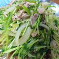 ともっぺ２９'s cooksnap of when they made ◆栄養豊富な豆苗と豚肉の中華風炒め◆.