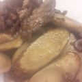 MofeMofee's cooksnap of when they made 常備菜☆牛肉とごぼうの甘辛煮.