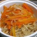 ゆき太☆'s cooksnap of when they made わが家の和食☆切干大根　お弁当にも♪.
