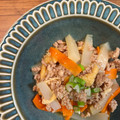 studio a'25's cooksnap of when they made ✿挽き肉と蒟蒻の甘辛煮✿.