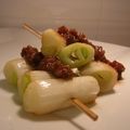 れな犬's cooksnap of when they made 葱の肉味噌焼き.