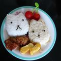 ゆいランラン's cooksnap of when they made カピバラさん　キャラ弁.