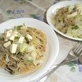 ゆずぽんの母's cooksnap of when they made キャベツとジャコとチーズの和風パスタ。.