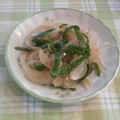 オレンジリング's cooksnap of when they made 玉ねぎとピーマンの胡麻つゆ和え✿.